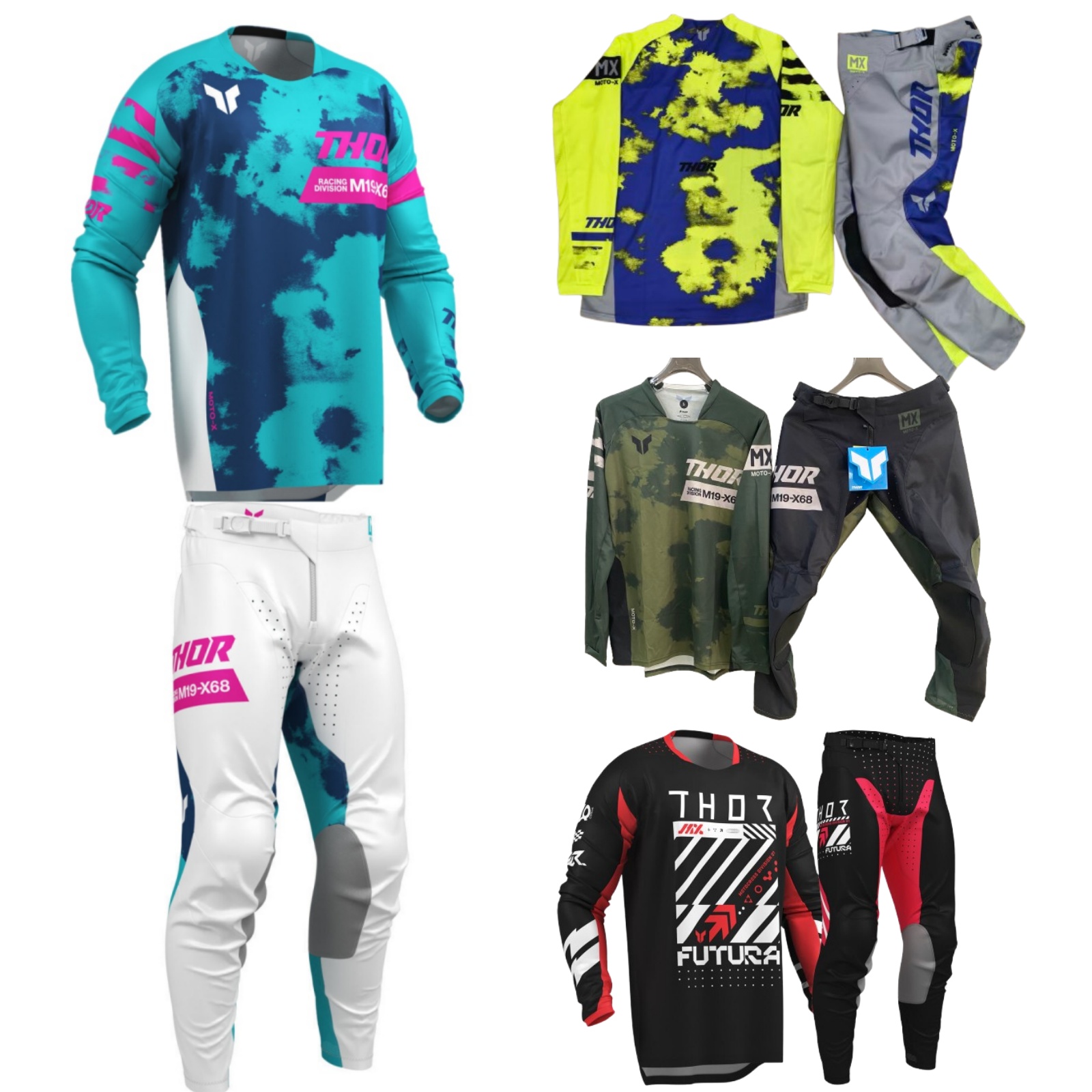Motocross Gear Set Top Off Roa - Motorcycle Gear On Sale ulasan dan harga