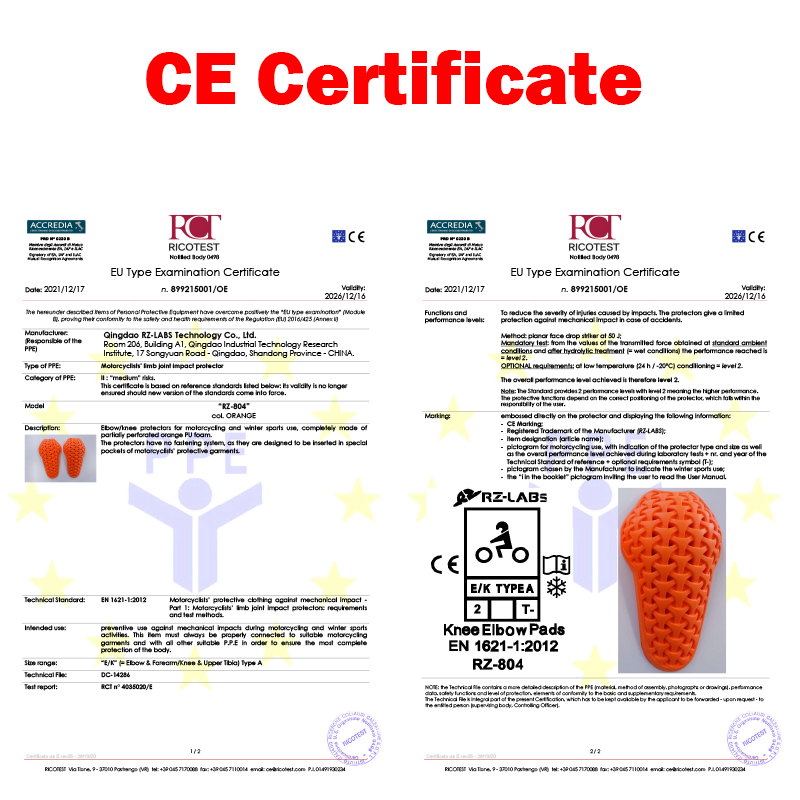 New CE Level 2 Certified Motor - Motorcycle Gear Protection Levels ulasan dan harga