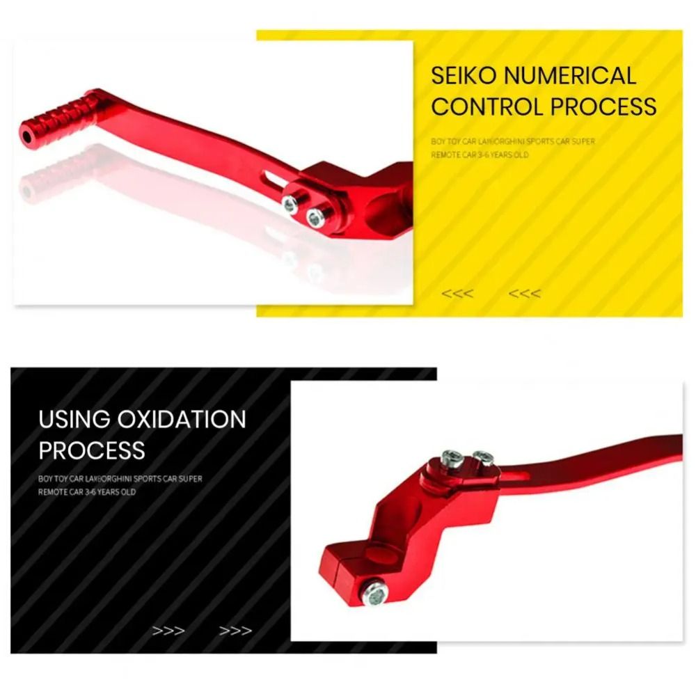 Universal CNC Aluminum Motorcy - Motorcycle Gear Lever Extender ulasan dan harga